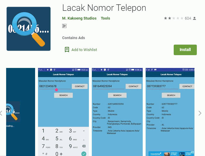 Cara Melacak No Telepon Dengan Aplikasi