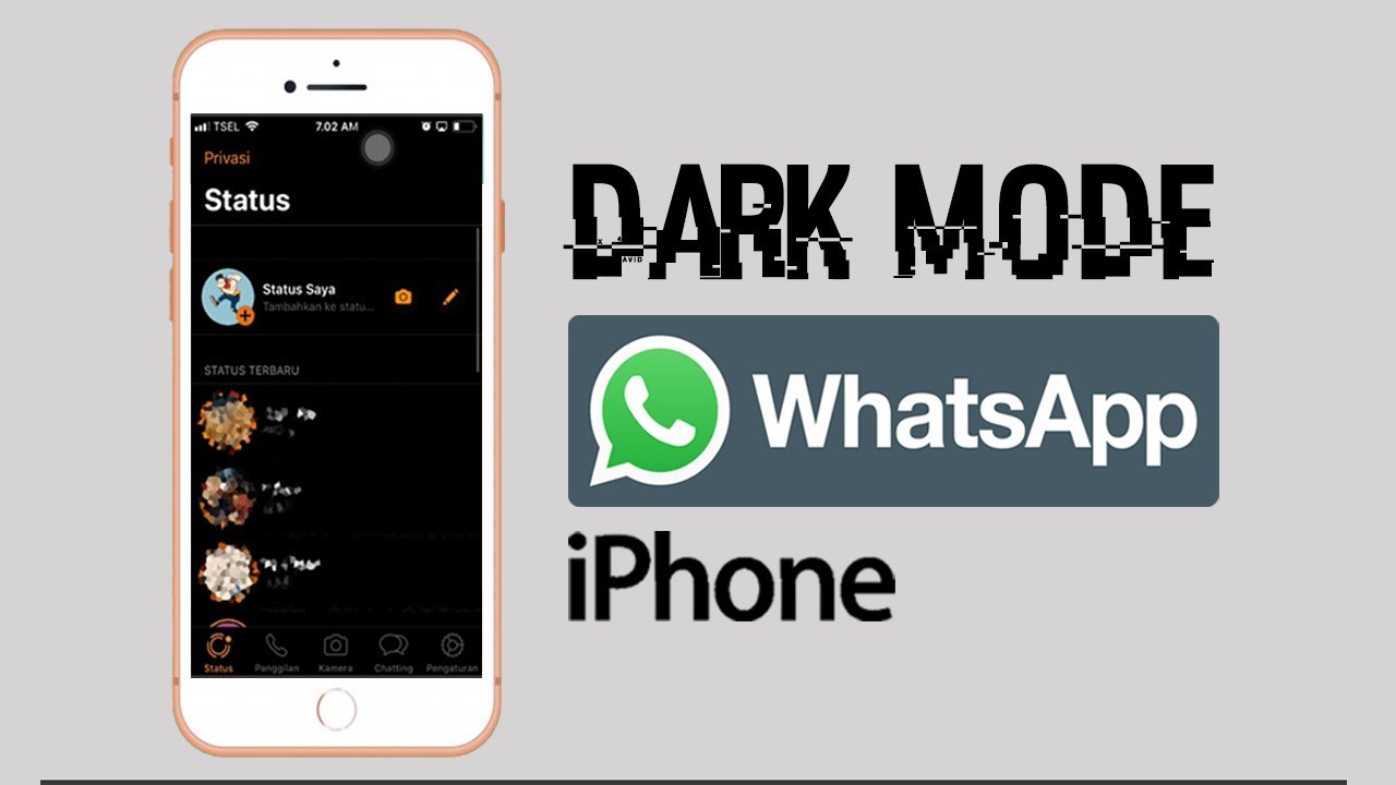 Cara Membuat Dark Mode Whatsapp