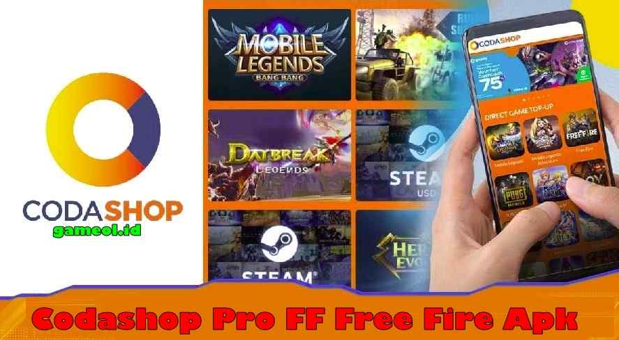 Download Codashop Pro FF Free Fire Apk