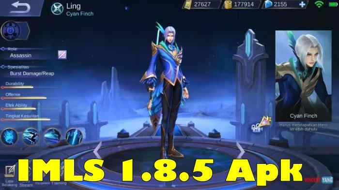 Download IMLS 1.8.5 Apk Unlock Skin Mobile Legends