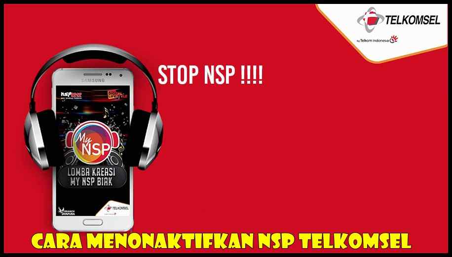 Cara Menonaktifkan NSP Telkomsel