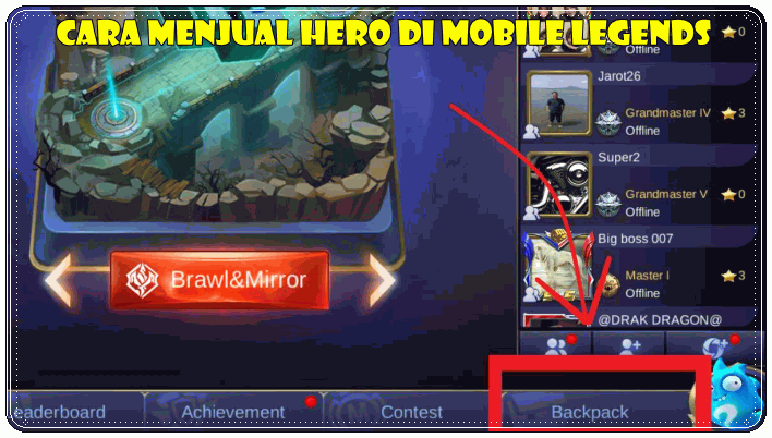 Cara Menjual Hero Mobile Legends