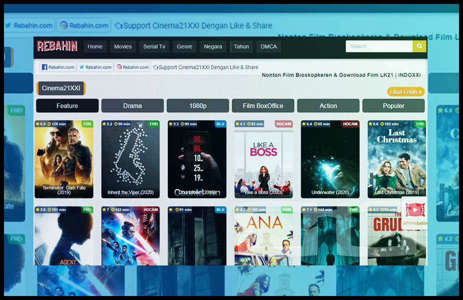 Rebahin Apk - Aplikasi Streaming & Download Film Terbaru 2020 - GAMEOL.ID