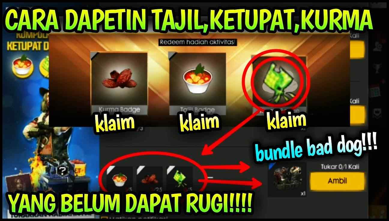 Cara Mendapatkan Token Ketupat FF Berhadiah Magic Cube