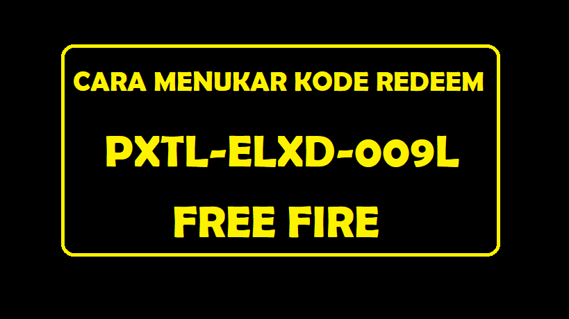 Cara Memasukan Kode Redeem FF