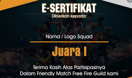 Kumpulan Gambar Sertifikat Ff