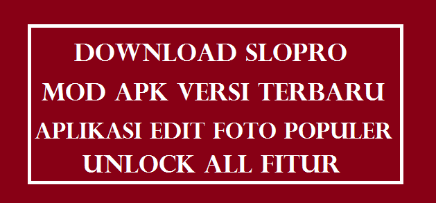 Slopro Mod Apk