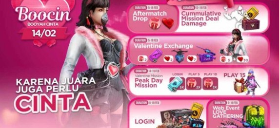 Cara Mendapatkan Love Gift FF 2021