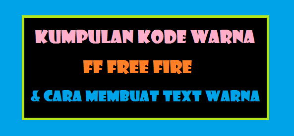 Kode Warna FF