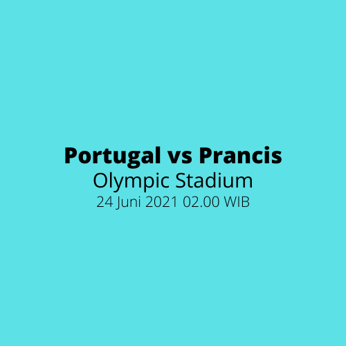 Olympic Stadium - Portugal vs Prancis