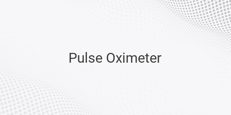 Aplikasi O2 Meter Pulse Oximeter: Mengukur Kadar Oxigen dalam Darah