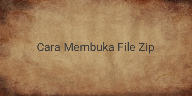 Cara Membuka File ZIP yang Dipassword dengan Perangkat Android