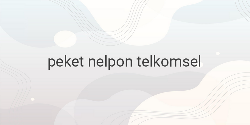 Paket Nelpon Telkomsel