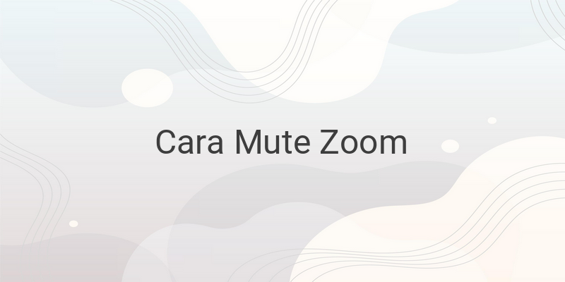 Cara Mute Aplikasi Zoom di HP