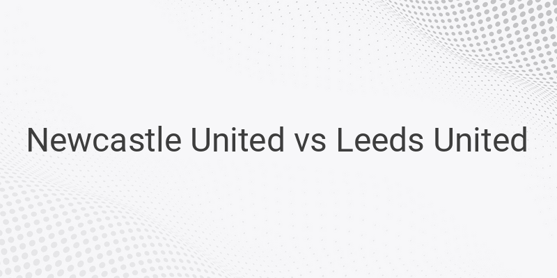 Inilah Link Live Streaming Liga Inggris Newcastle vs Leeds