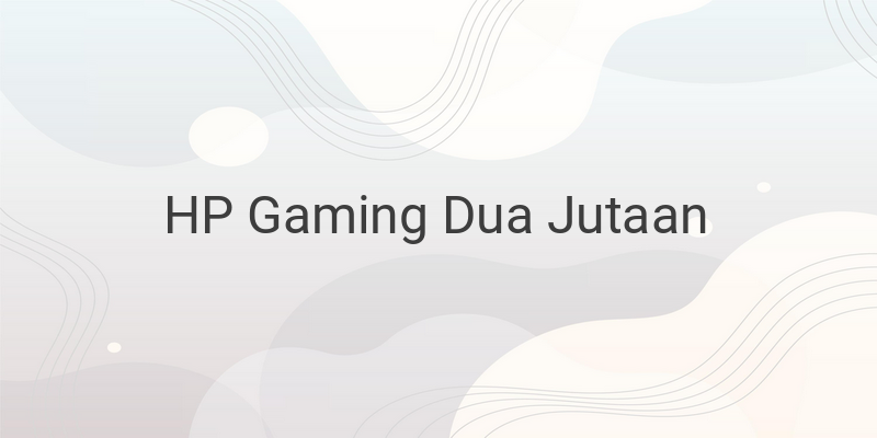 HP Gaming 2 Jutaan