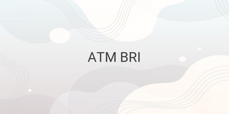 Cara Pembayaran BPJS Melalui ATM Bank BRI