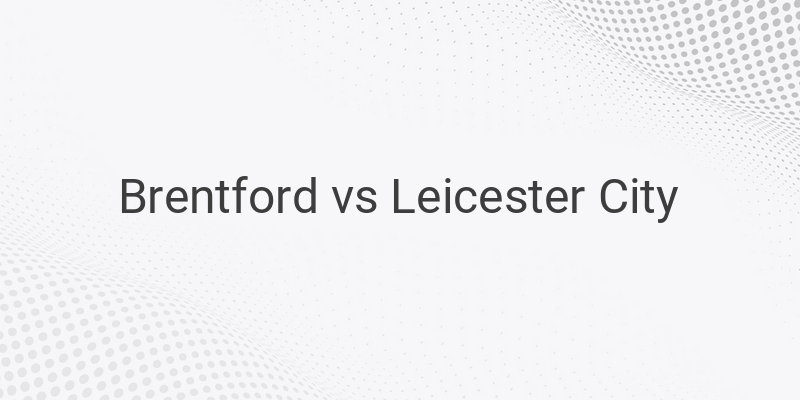 Link Live Streaming Liga Inggris Brentford vs Leicester Malam ini