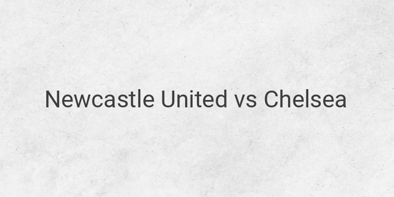 Inilah Link Live Streaming Liga Inggris Newcastle vs Chelsea