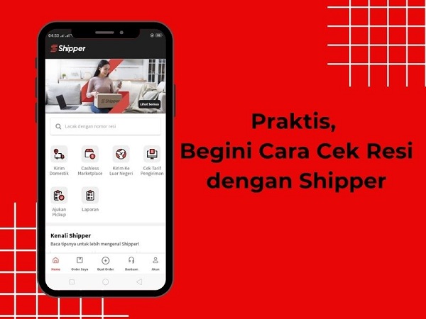 Cek Resi dan Lacak Paket Pengiriman dengan Mudah Memakai Shipper(damaraisyah.com)