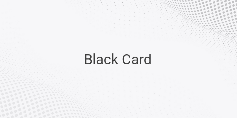 Apa Itu Black Card? Kartu Kredit Eksklusif yang Hanya Dimiliki Para Elit Dunia