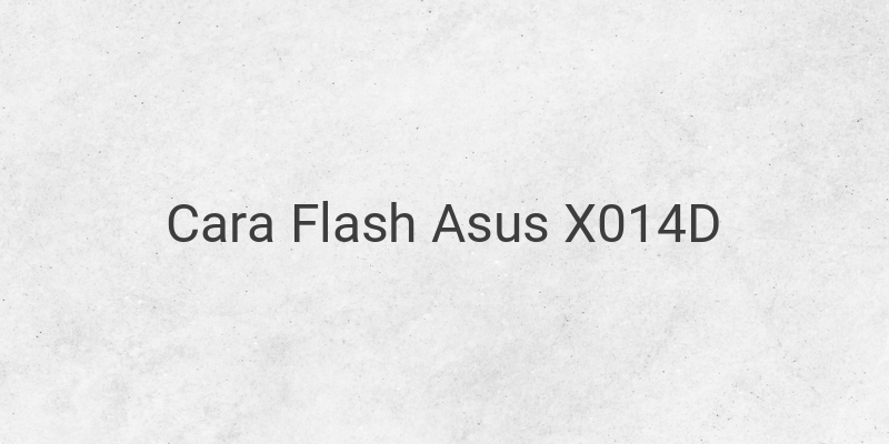 Cara Flash ASUS Zenfone Go X014D Bootloop dengan Mudah