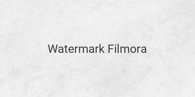 Cara Menghilangkan Watermark Filmora Tanpa Aplikasi secara Permanen