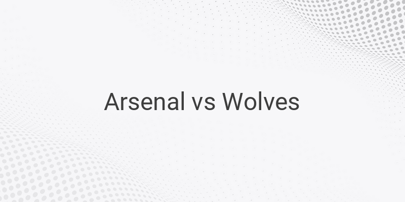 Inilah Link Live Streaming Liga Inggris Arsenal vs Wolves