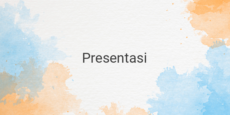 Cara Membuat Presentasi PPT Power Point yang Menarik