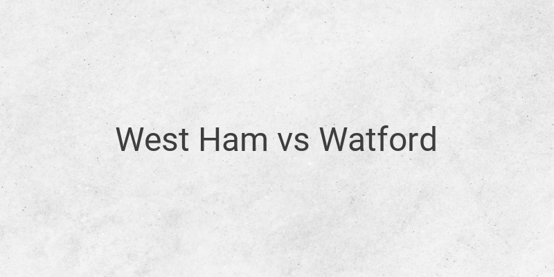 Link Live Streaming Mola TV Liga Inggris West Ham vs Watford