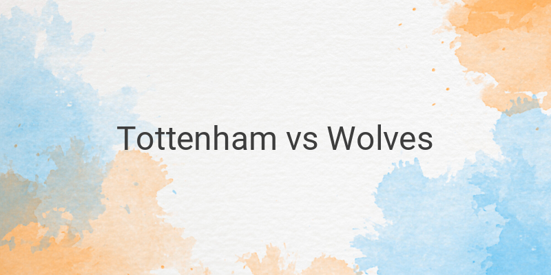 Live Streaming Tottenham vs Wolves Liga Inggris Malam Ini