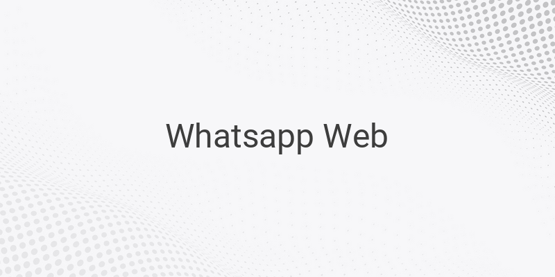 Cara Login WhatsApp Web