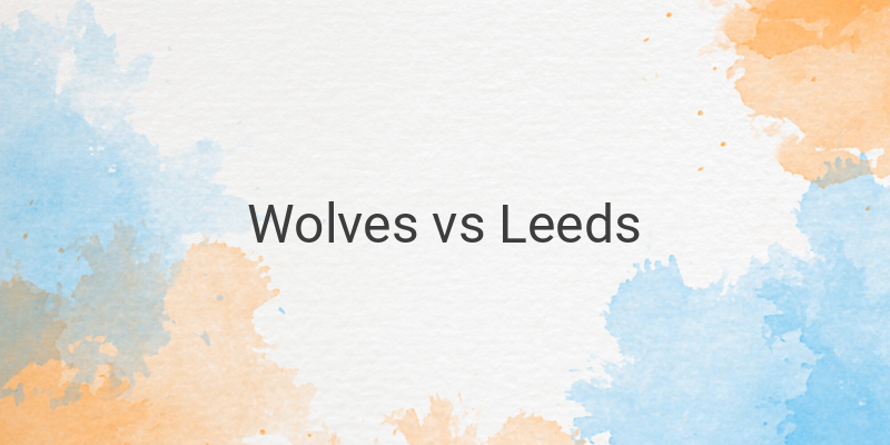 Link Live Streaming Mola TV Liga Inggris Wolves vs Leeds