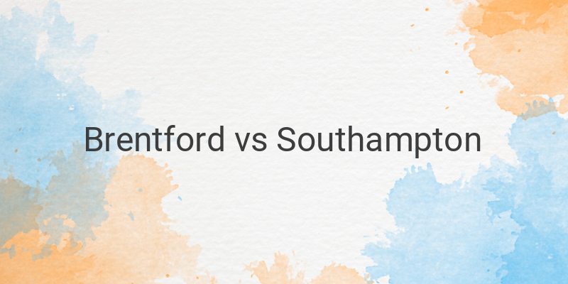 Link Live Streaming Liga Inggris Brentford vs Southampton Malam Ini