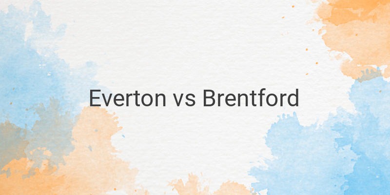 Link Live Streaming Liga Inggris Everton vs Brentford Malam Ini